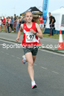 Girls under-15s 2021 Northern 6 and 4 Stage and Young Athletes Road Relays, Redcar. Photo: David T. Hewitson/Sports for All Pics